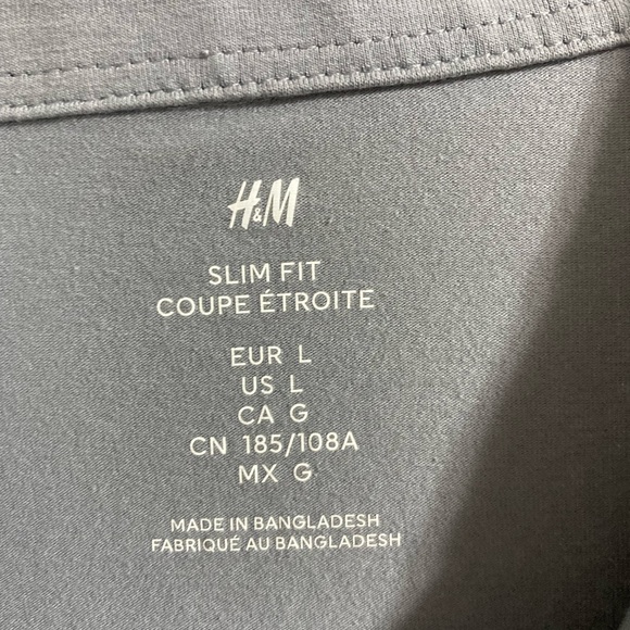 Men's Gray Polo Shirt - Picture 8 of 8